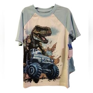 NWT Boys 6/7 Dinosaur PJ Set
